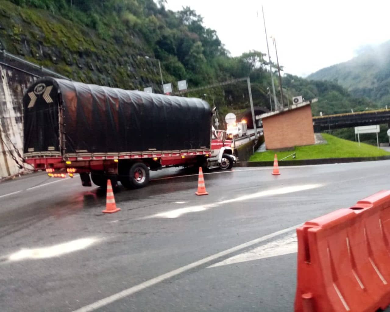 Accidente vial en Vía al Llano