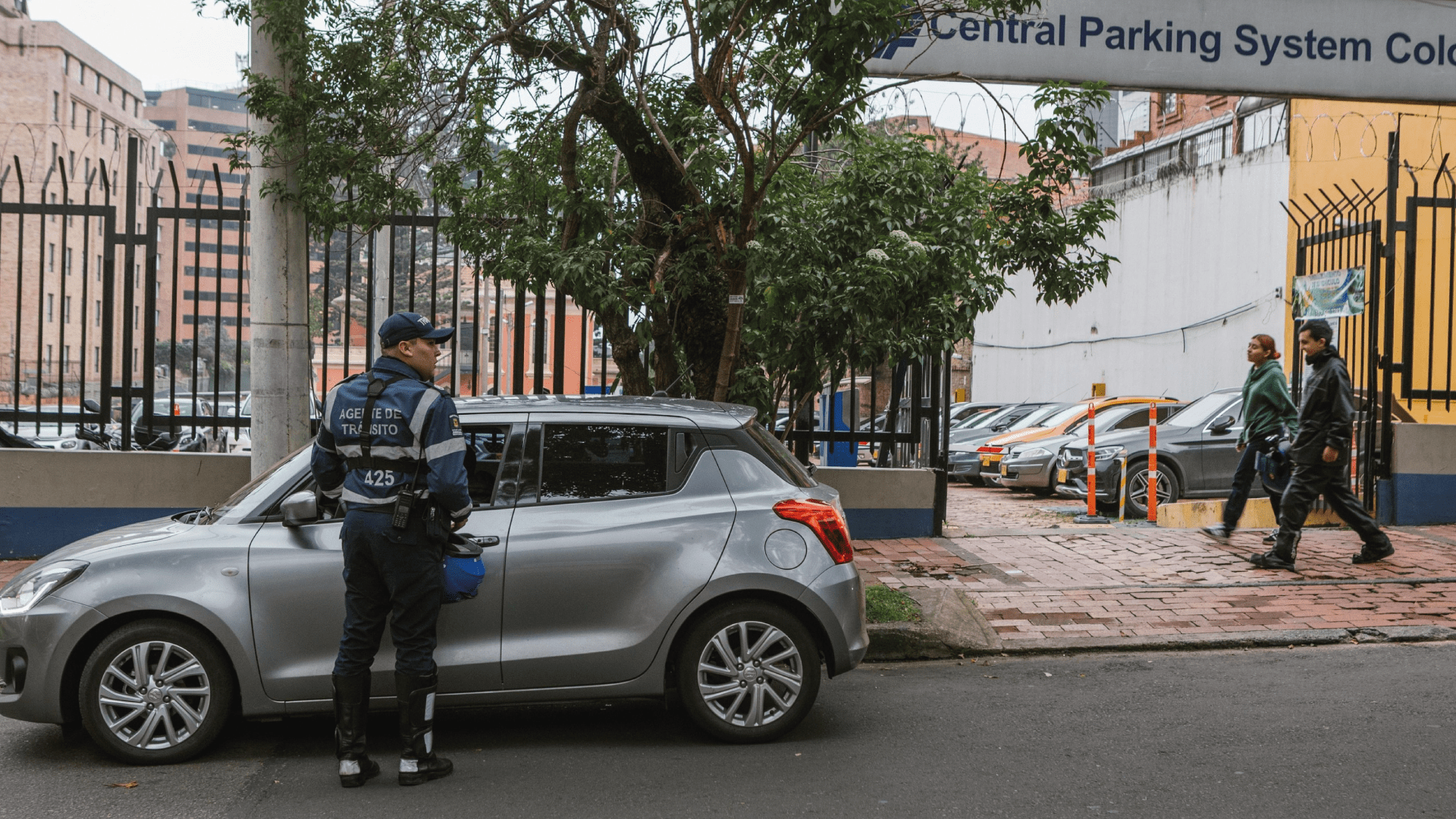 mal parqueo Bogotá