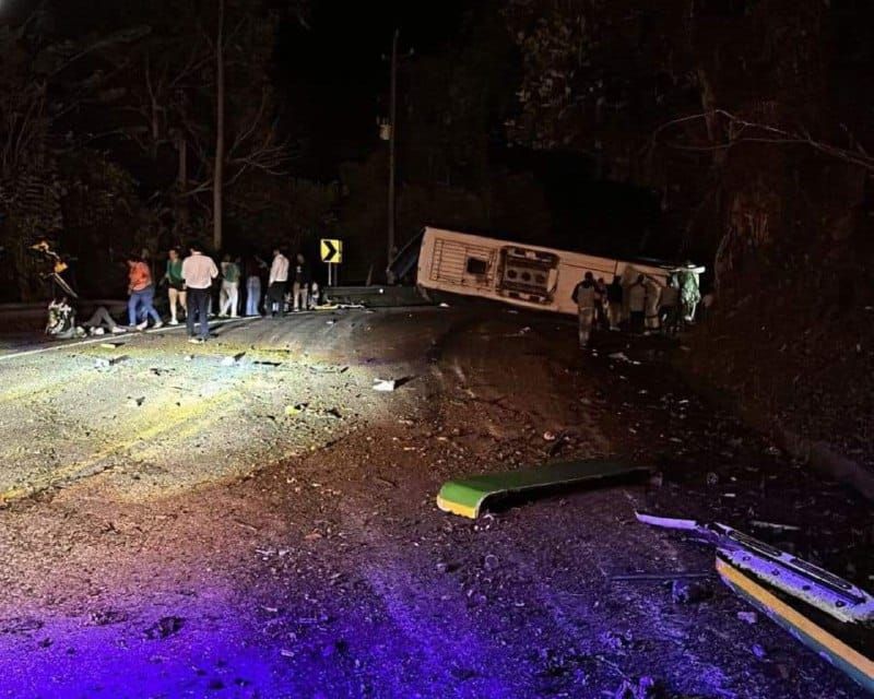 Accidente de tránsito en Santander