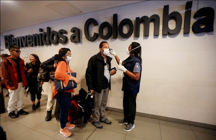 Colombia-Viajeros-Coronavirus