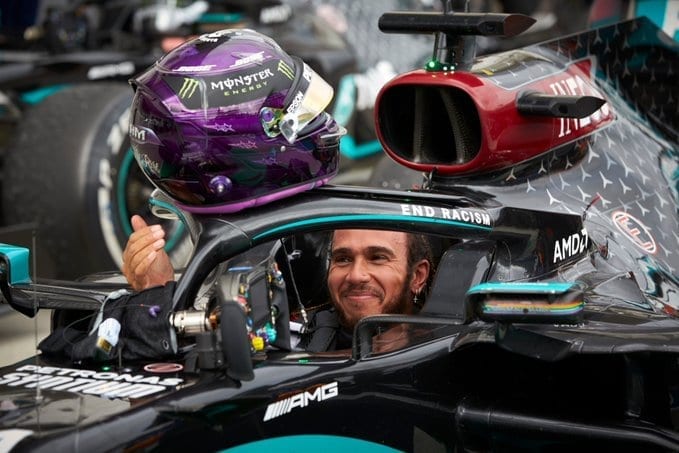 Lewis Hamilton en la Fórmula 1