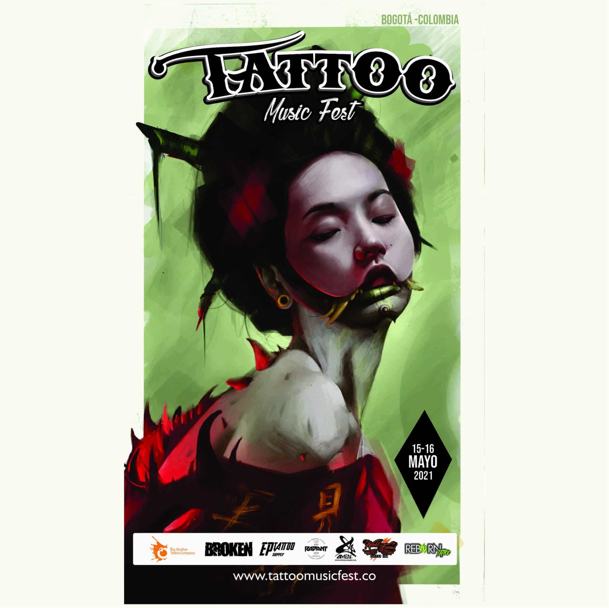 Afiche Tattoo Music Fest 2021