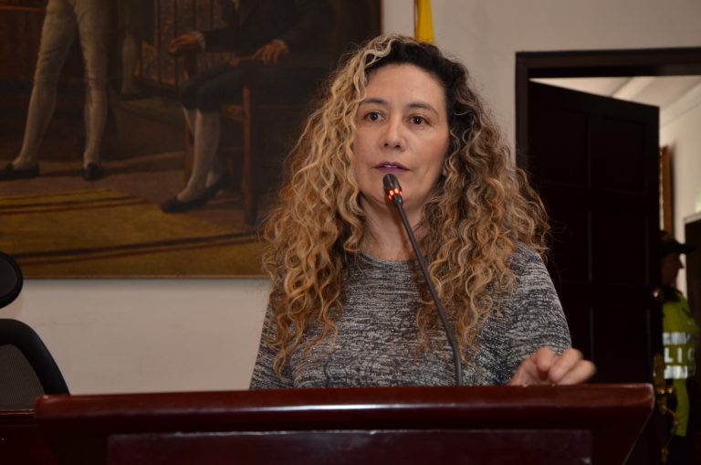 Lucia Bastidas, concejal de Bogotá / Confidencial Colombia
