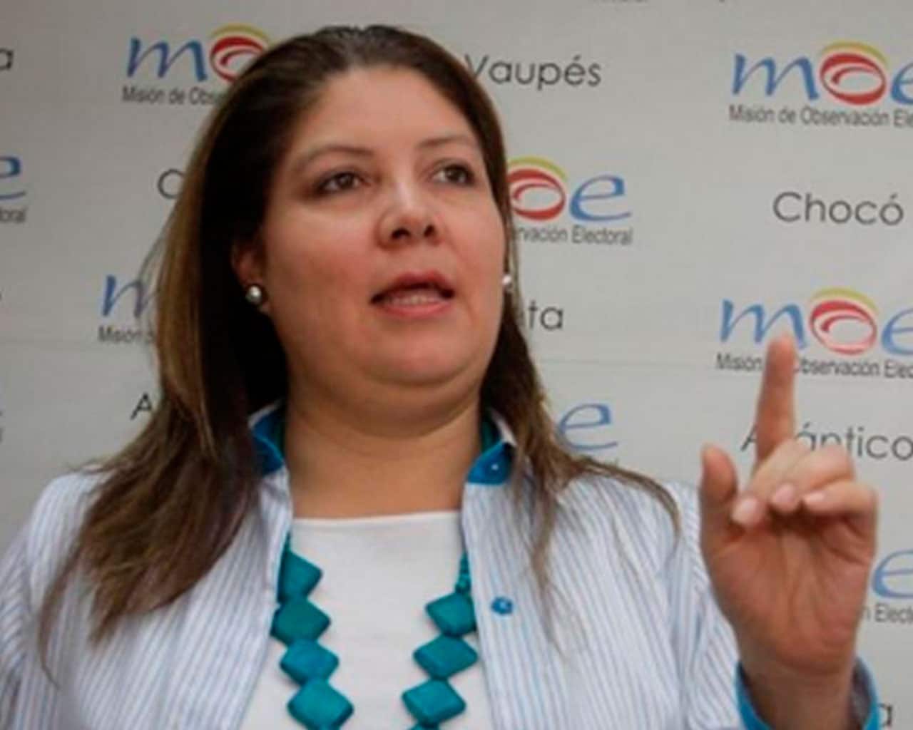 Alejandra Barrios, directora de la MOE