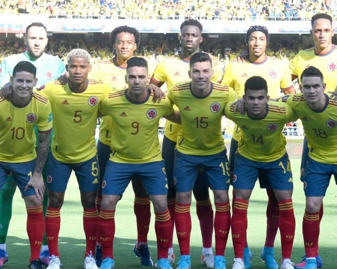 Selección Colombia, nómina