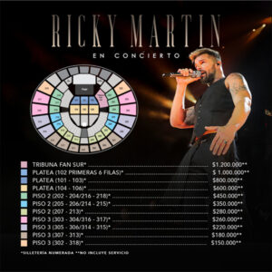 Concierto de Ricky Martin