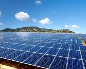 Panel solar Armada Puerto Carreño