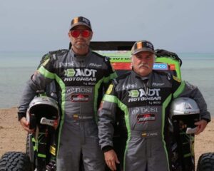 Mateo Moreno y Javier Vélez, pilotos