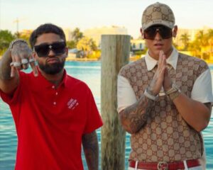 Bryant Myers y Kevin Roldán, cantantes