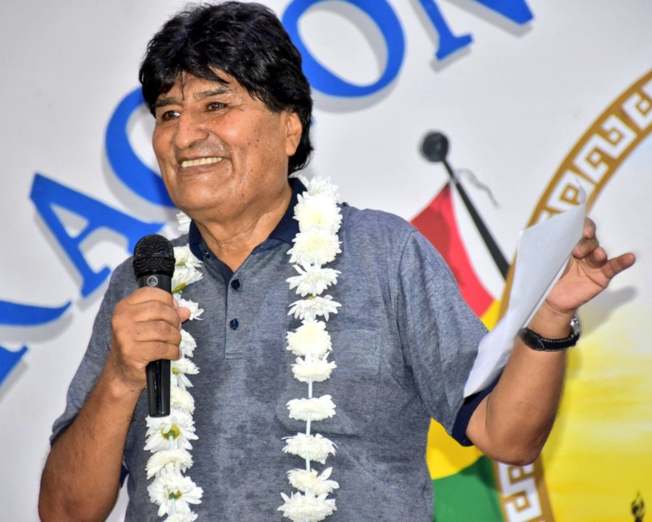 Primer Presidente del Estado Plurinacional de Bolivia.