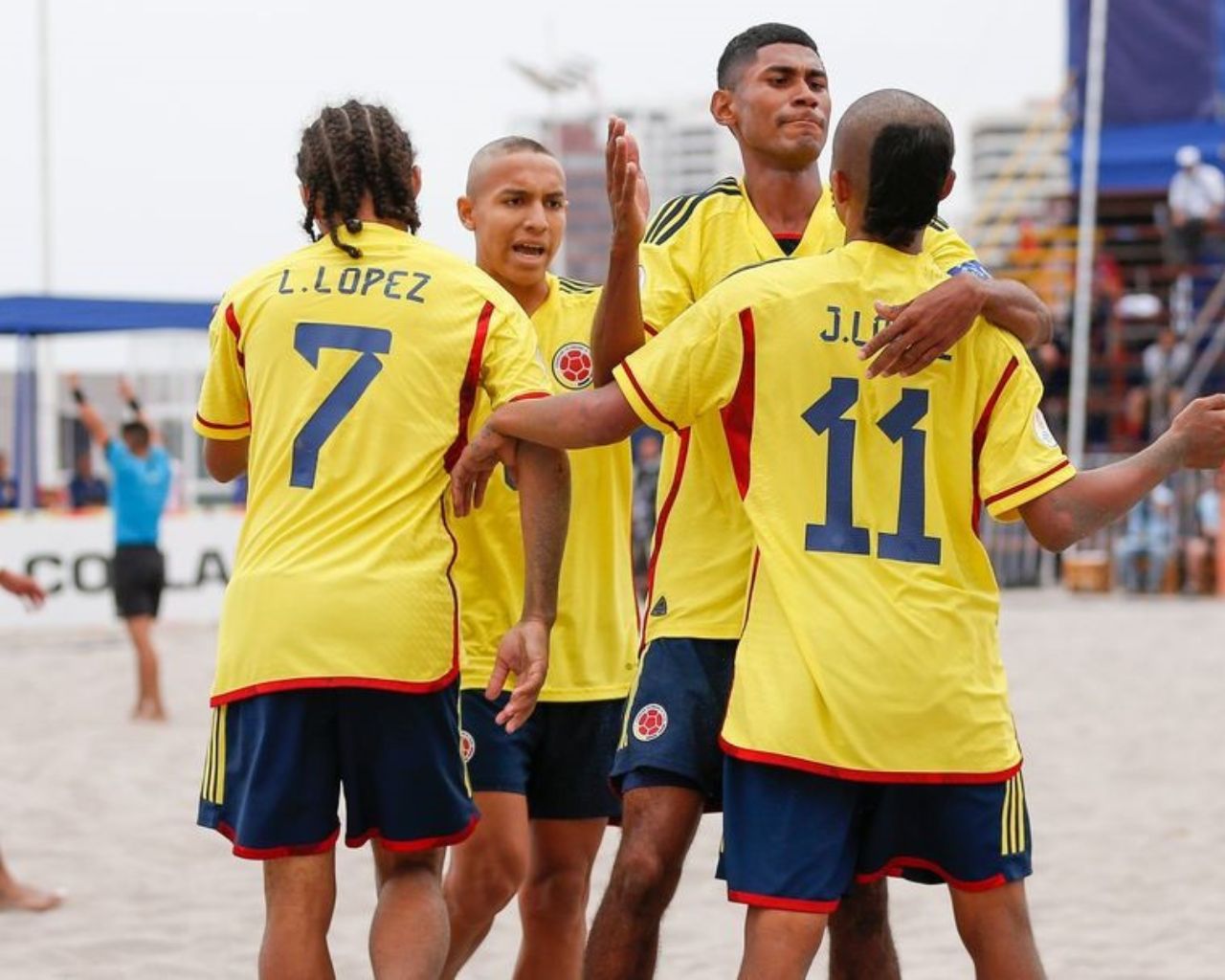 Copa América Fútbol Playa 2023: dos victorias para Colombia
