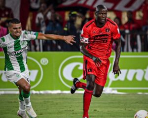 John Duque y Adrián Ramos, futbolistas