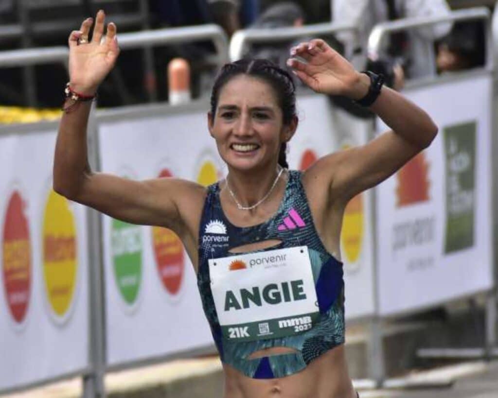 Angie Orjuela, deportista