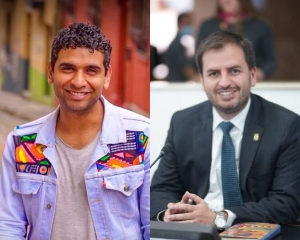 David Racero y Andrés Forero, congresistas