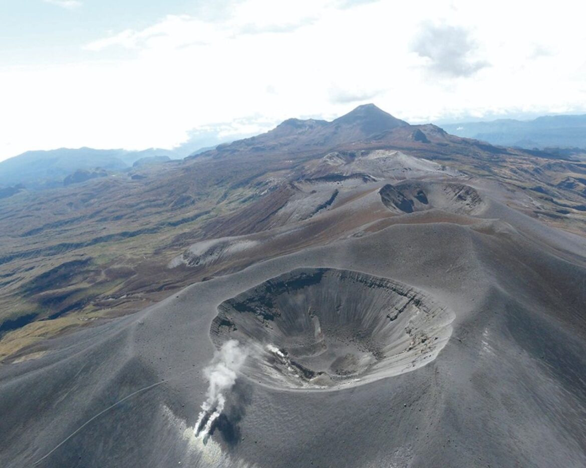 Volcán Puracé en Cauca