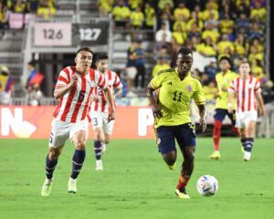 Brian Ojeda y Jhon Arias, futbolistas