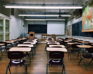 Salón de clases de colegio