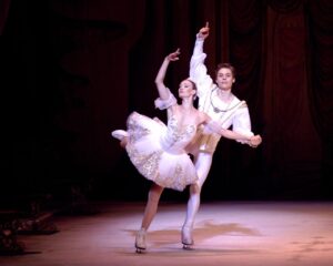 Bailarines de Ballet sobre hielo