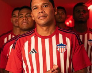 Carlos Bacca con el Junior