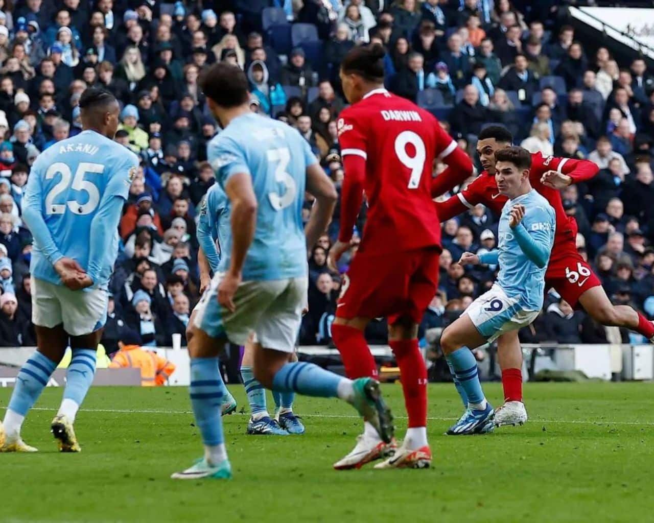 Manchester City 1-1 Liverpool